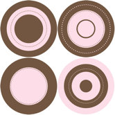 Dots Wall Decal (Set of 4)
