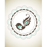 Birdie Wall Art Print