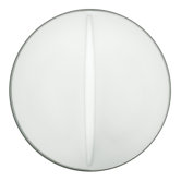 Lucio W1 Wall Sconce in Chrome / Etched White