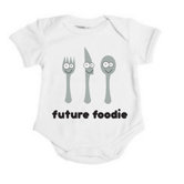 Future Foodie Organic Short Sleeve in White