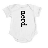 Nerd Organic Short Sleeve in White