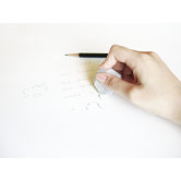 Megawing Pebble Eraser