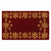 Holiday Celebration Festive Holiday Coir Mat