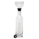 Viva Glassware Wine Decanter and Aerator Funnel Set