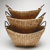 Baskets Hyacinth Basket (Set of 3)