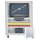 Wide Audio Video Cabinet