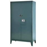 72" Storage Cabinet in Charcoal