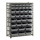 8 Shelf Bin Unit