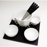 12 Piece Specialty and Chocolate Fondue Set