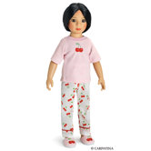 Pajamas and Slippers for 18" Slim Dolls