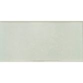 Hand-Painted Ceramic 3" x 6" Glazed Two Side Bullnose - Right in Nieve