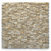 Modern 1/2" x 3/4" Mesh Tile in Dada