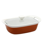 Etch Square 2.5 Qt. Dish with Glass Cover
