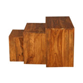 Cubex Petite Nest of Tables in Warm Lacquer