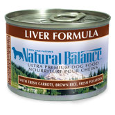 Liver Formula Wet Dog Food (13-oz, case of 12)