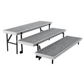 Three-Level Trans-Port Choral Risers