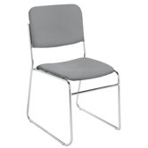 Signature Lightweight Fabric Padded Stack Chair
