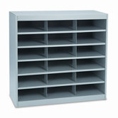 Steel Project Center Organizer, 18 Pockets