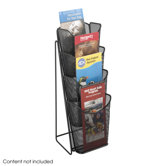 Onyx Mesh Counter Display, 4 Compartments