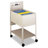 Extra-Deep Locking Mobile Tub File
