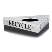 Triangular Lid For Trifectat Receptacle