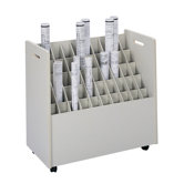 Laminate Mobile 50 Compartments Roll Files