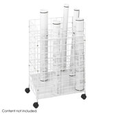 24 Compartments Wire Roll Files
