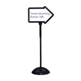 Dry Erase Magnetic Steel Double-Sided Arrow Sign