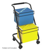 Jazz Two-Tier File Cart