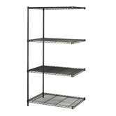 Industrial Wire Add-On Unit (36" x 24" Shelves)