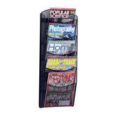Mesh Literature Rack, 5 Compartments