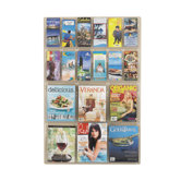 Reveal Clear Literature Displays, 18 Compartments