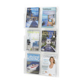 Safco Magazine Rack with 6 Pockets (Vertical)