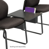 Forge Straight Connecting Table in Black