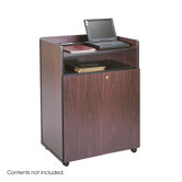 Executive Mobile Presentation Stand, 29.5" Wide