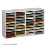 Wood/Laminate Literature Sorter