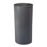80 Quart Round Wastebasket with Self Closing Dome Lid (Set of 3)