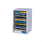 Wood Vertical Desktop Sorter