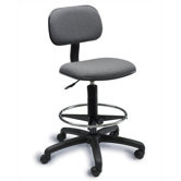 Height Adjustable Drafting Chair with Footring