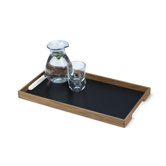 Time Rectangle Serving Tray