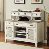 Coventry 2 T1 Credenza Desk with Hutch