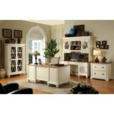 Coventry Two Tone Executive Standard Desk Office Suite