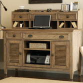 Coventry Credenza Desk with Hutch