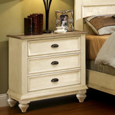 Coventry 2 Tone 3 Drawer Nightstand