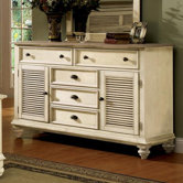 Coventry Two Tone Shutter Door Combo Dresser