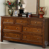 Craftsman Home 7 Drawer Dresser