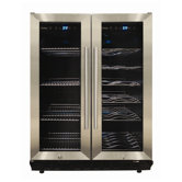 VT-36 Wine and Beverage Cooler in Silver
