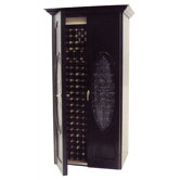 440 Two Door Napoleon Oak Wine Cooler Cabinet