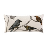 Chinoiserie Long Pillow in Natural