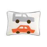 Skyline Light Blue Boudoir Pillow